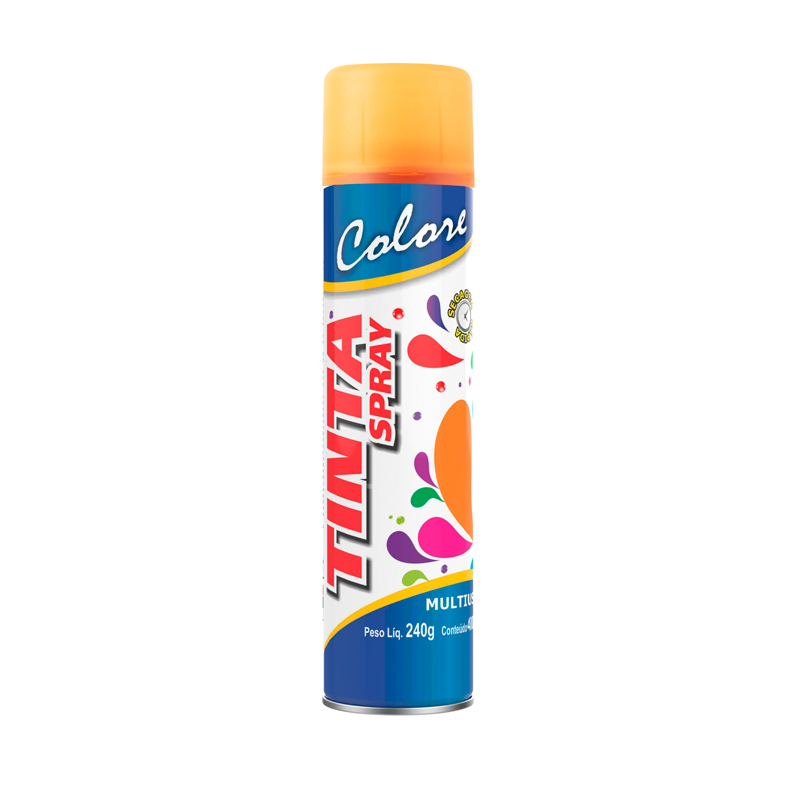 SPRAY LARANJA LUMINOSO 400ML COLORE