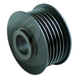 POLIA ALTERNADOR VALEO 100A GM ASTRA/CORSA/VECTRA 6 CANAIS  - CP1187 CINAP