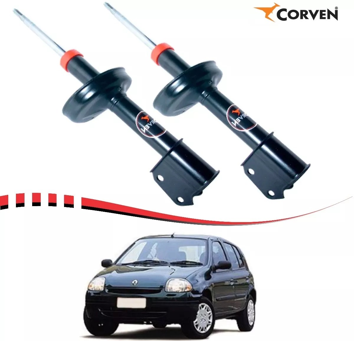 AMORTECEDOR DIANTEIRO CLIO 16 00.. - CV34214G   