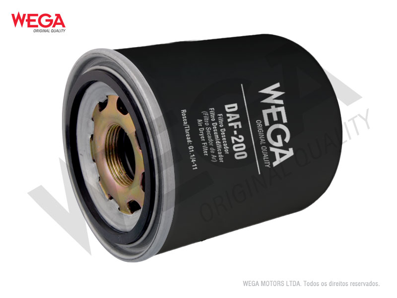 FILTRO DO SISTEMA DE FREIOS DA SCANIA-WEGA- DAF200