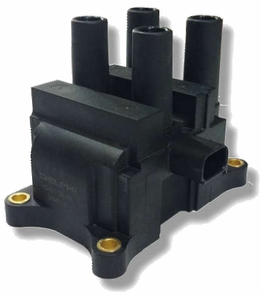 BOBINA IGNICAO FORD MOTOR SIGMA E ZETEC ROCAM FIESTA KA - GN10449 DELPHI