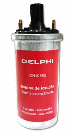 BOBINA DE IGNICAO VOLKSWAGEN FORD GOL ROYALE MOTOR AP - GN10653 DELPHI