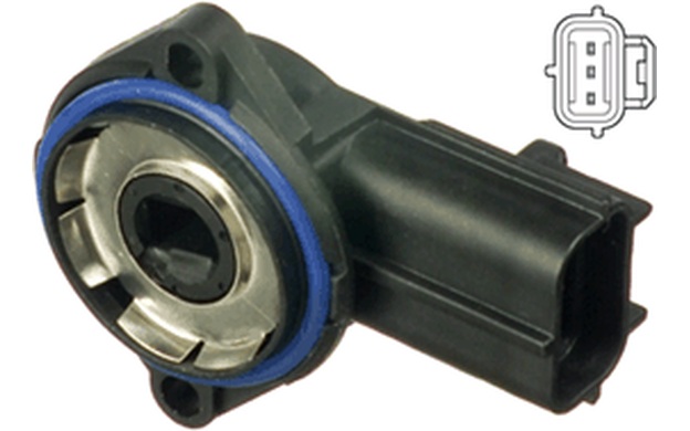 SENSOR DE POSICAO DA BORBOLETA (TPS) FORD MOTOR ZETEC ROCAM ECOSPORT FIESTA KA - SS105228 DELPHI 