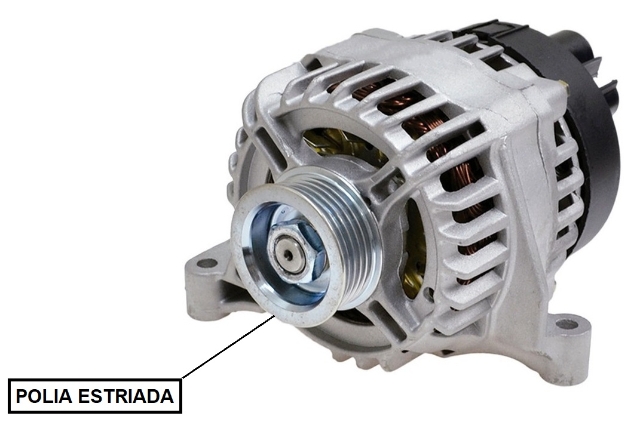 ALTERNADOR BOSCH 12V 85 AMPERES FIAT PALIO SIENA DOBLO - DITA10172 DITA