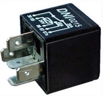 RELÉ AUXILIAR REVERSOR 40/30 AMPERES 24V 5 TERMINAIS SEM SUPORTE - DNI0215 DNI