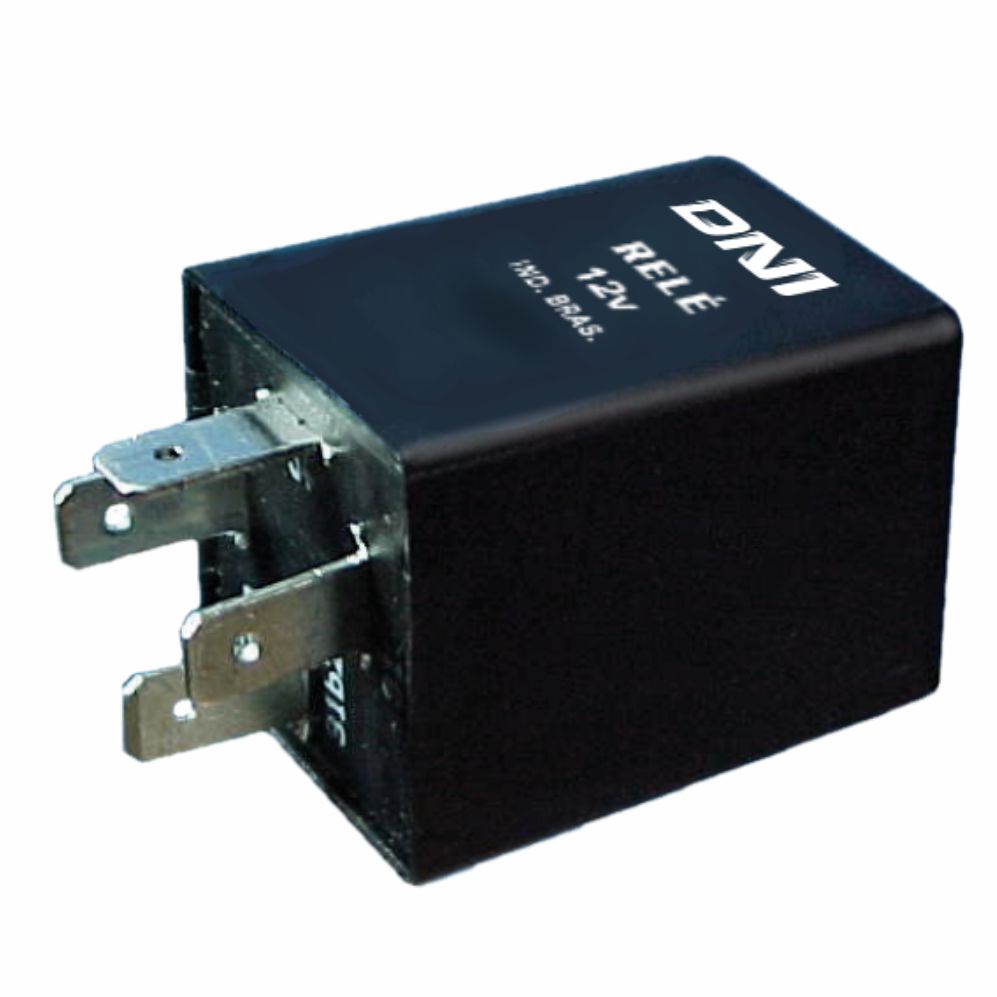RELÉ DE LIMPADOR DE PÁRA-BRISA 12V 4 TERMINAIS, SEM SUPORTE VOLKSWAGEN E FORD - DNI0314 DNI