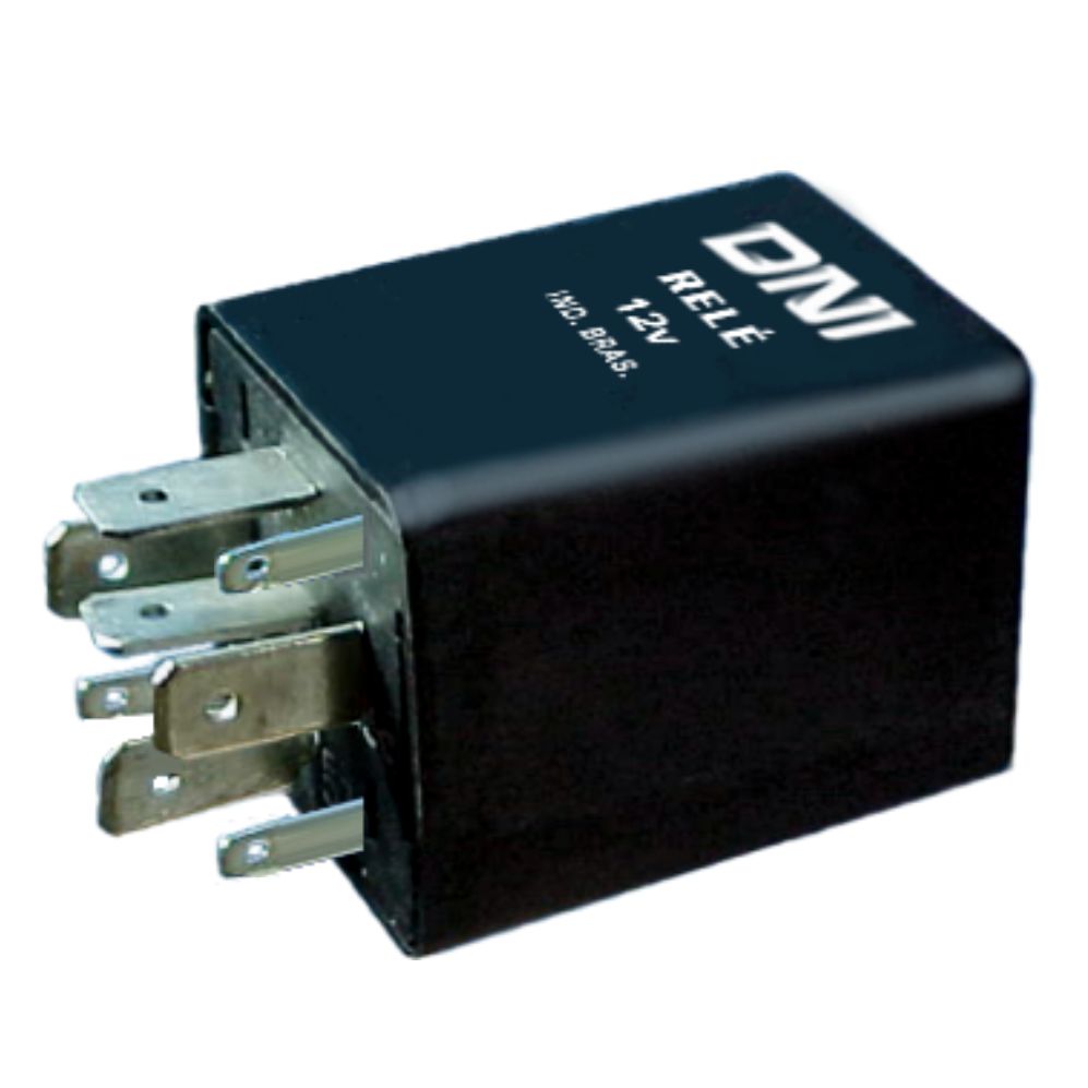 RELÉ DO AR CONDICIONADO 12V 8 TERMINAIS, SEM SUPORTE, 25 AMPERES - DNI0342  