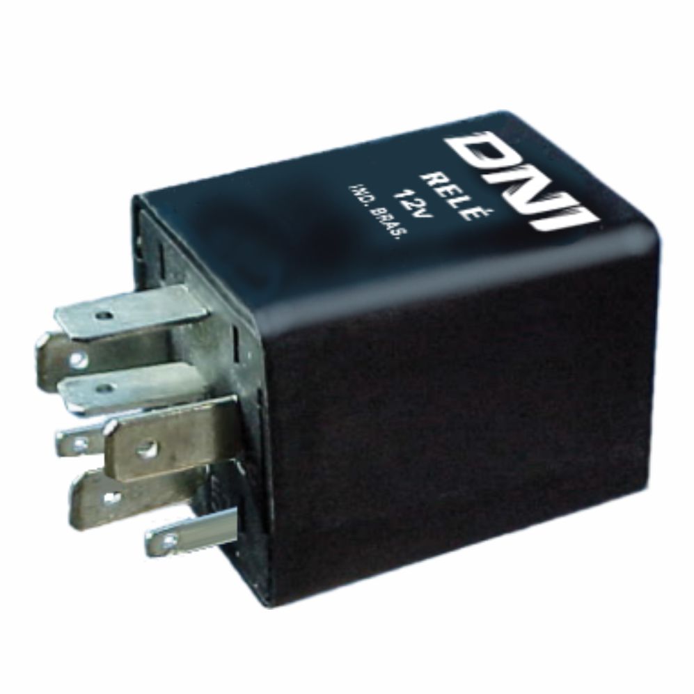 RELÉ PARA INJEÇÃO ELETRÔNICA 12V 7 TERMINAIS, SEM SUPORTE GM - DNI0343 DNI