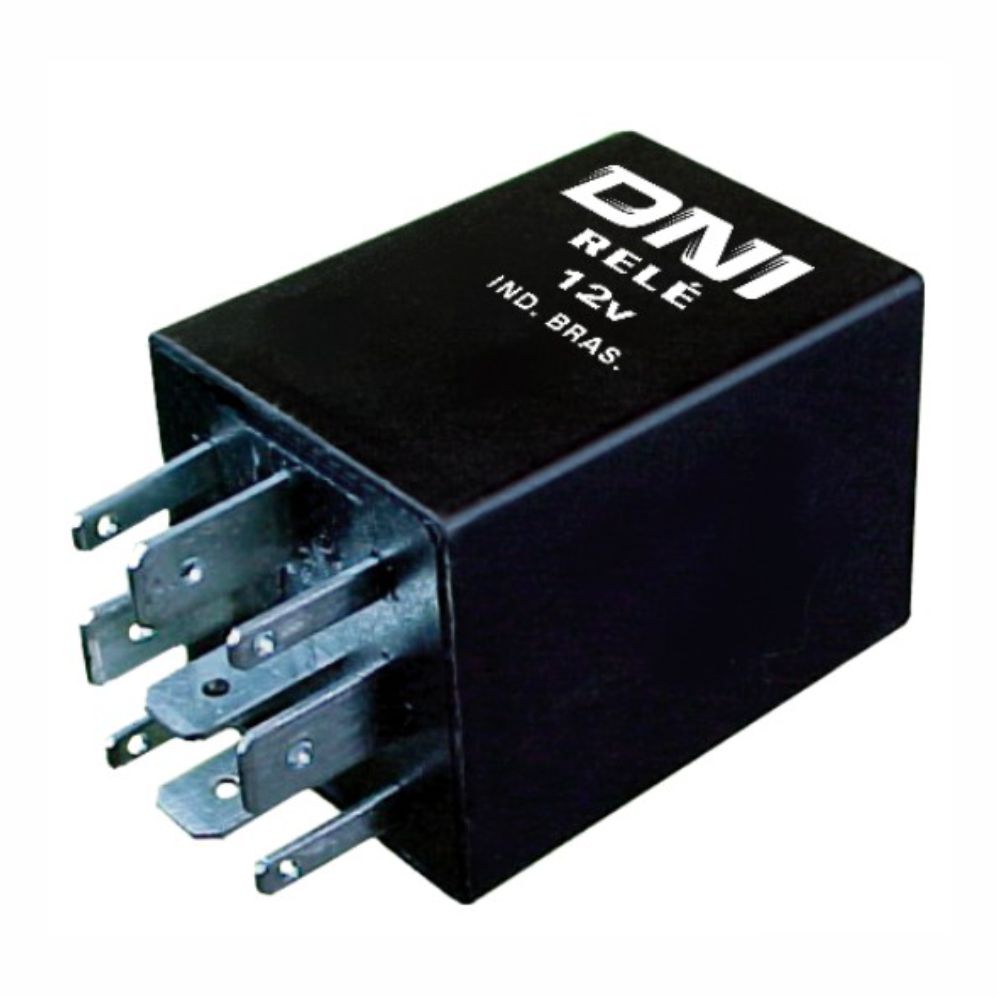 RELÉ TEMPORIZADOR DE VIDROS ELÉTRICOS 12V 9 TERMINAIS, SEM SUPORTE VOLKSWAGEN - DNI0359 DNI