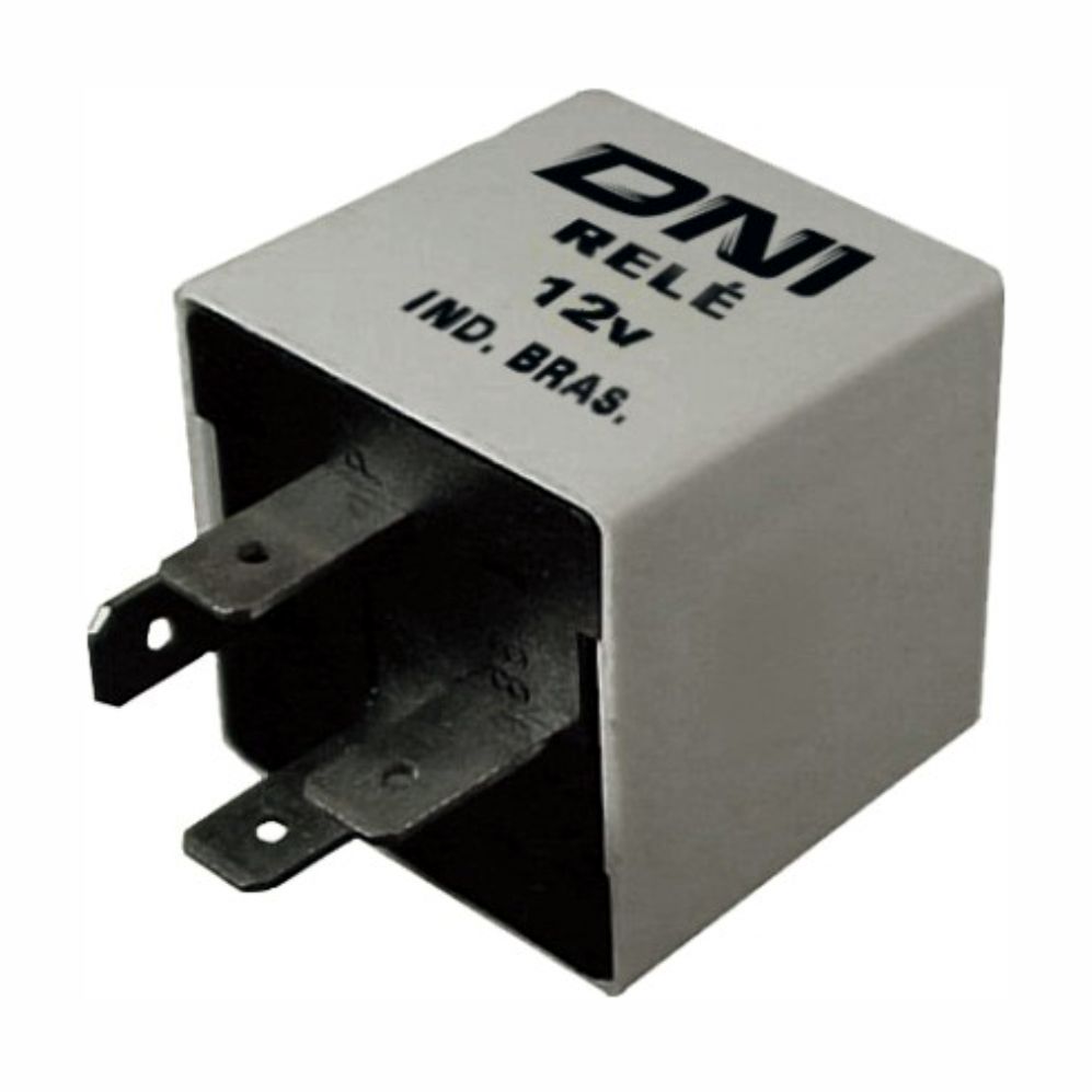 RELÉ TEMPORIZADOR DE VIDROS ELÉTRICOS 12V 4 TERMINAIS, SEM SUPORTE FORD - DNI0360 DNI