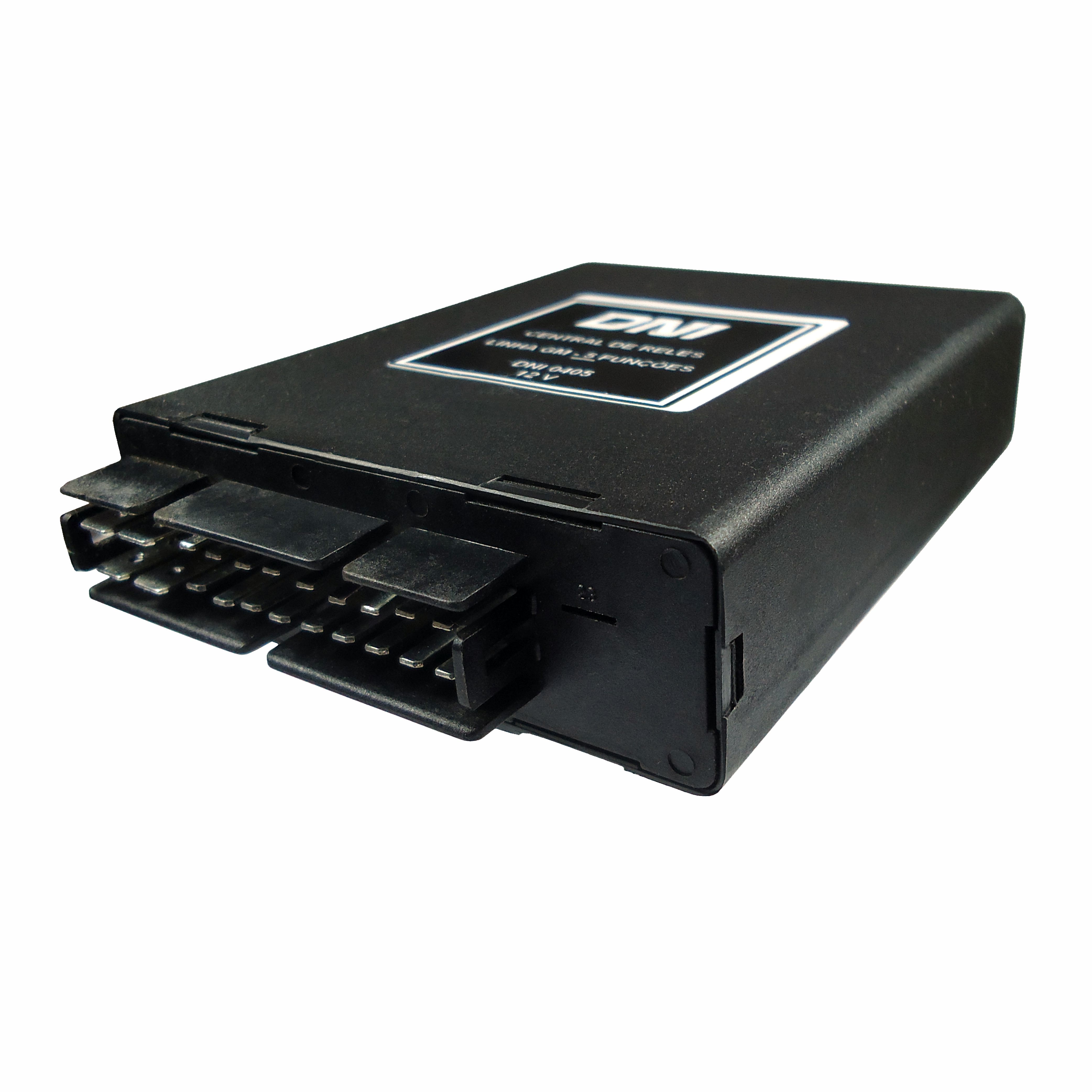 CENTRAL DE RELÉ 12V 5 FUNÇÕES, COM SUPORTE PISCA, LUZ DE CORTESIA, DESEMBAÇADOR, FAROL, LIMPADORES DE PÁRA-BRISA - DNI0405 DNI