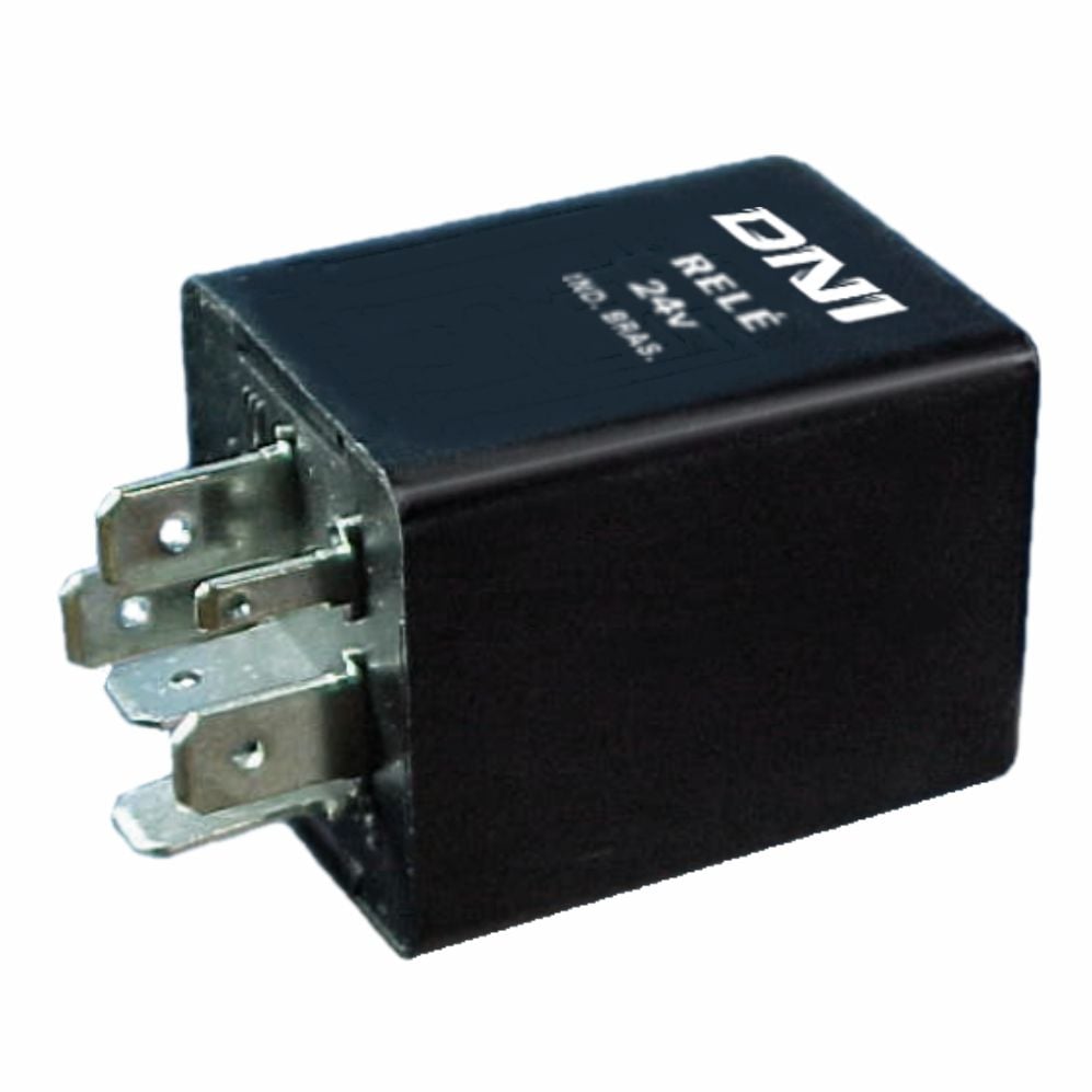 RELÉ DE LIMPADOR DE PÁRA-BRISA COM LAVAGEM 24V 6 TERMINAIS, SEM SUPORTE - DNI0825 DNI