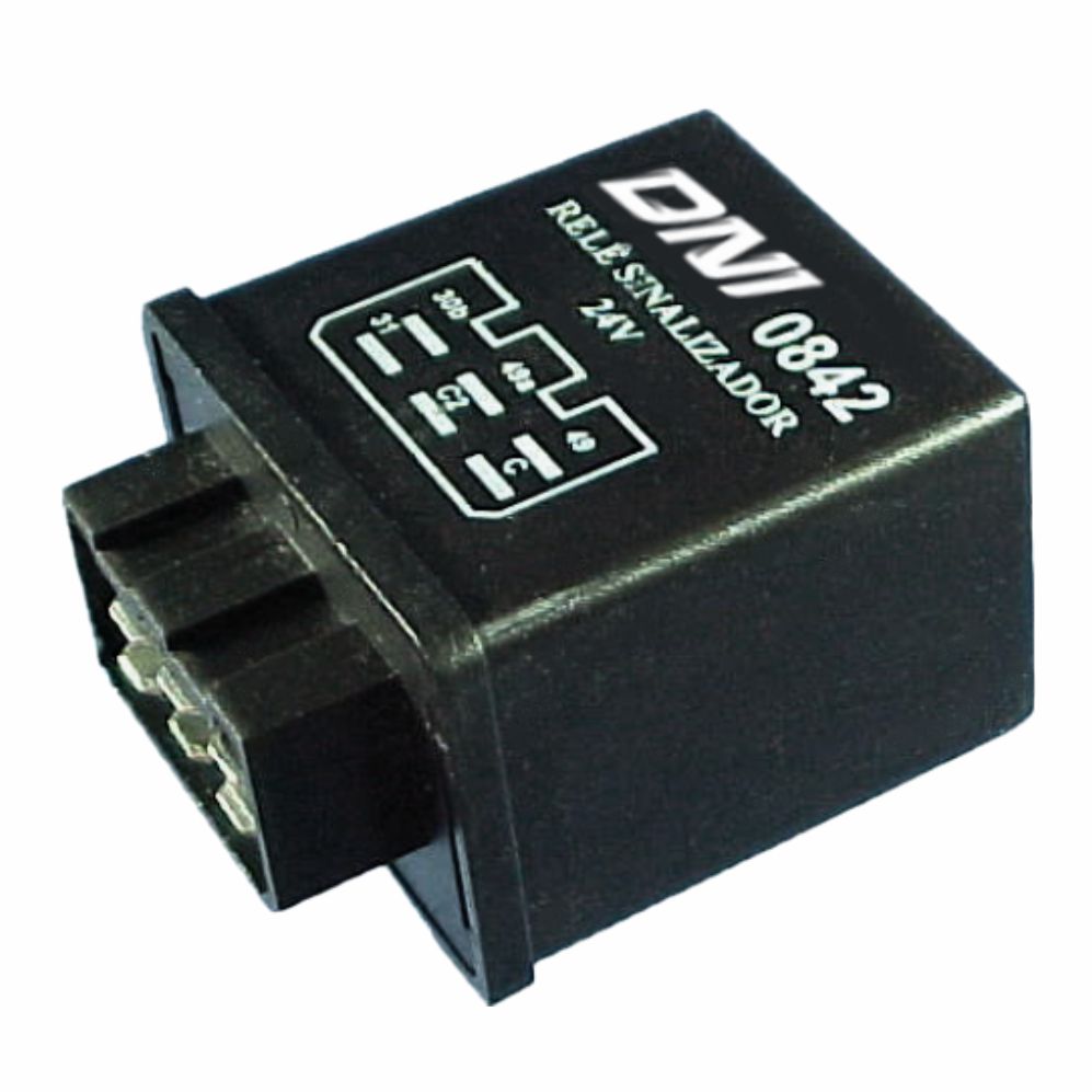 RELÉ COMANDO DO PISCA 24V 6 TERMINAIS, SEM SUPORTE - DNI0842 DNI