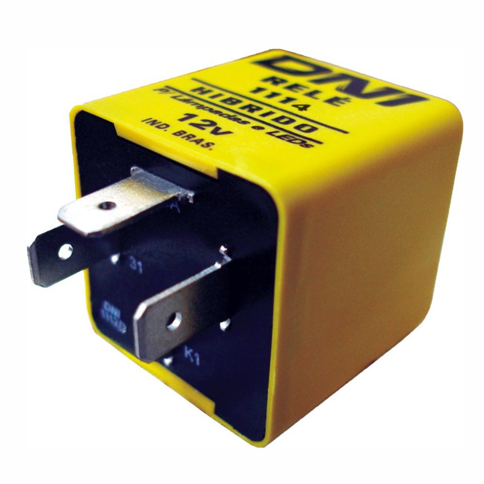 RELÉ DO PISCA- 3 TERMINAIS, SEM SUPORTE, 120W, TECNOLOGIA SMD - DNI1114 DNI