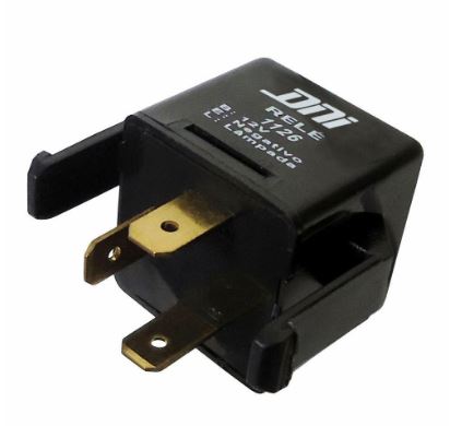 RELÉ DO PISCA TERMINAIS 12V 3 TERMINAIS, COM SUPORTE  HYUNDAI   KIA  MITSUBISHI - DNI1126
