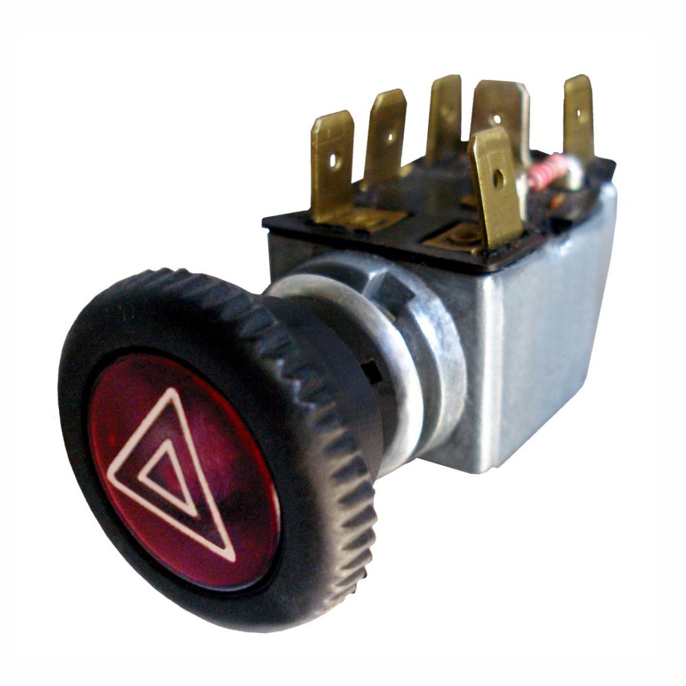 CHAVE COMUTADORA DE LUZ DE EMERGENCIA 7 TERMINAL 12V VOLKSWAGEN - DNI2001 DNI