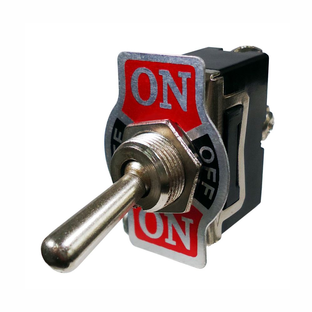 CHAVE COMUTADORA DE USO GERAL 3 TERMINAIS 3 POSIÇÕES ON / OFF/ ON CARGA DE PICO 400W. - DNI2082 DNI
