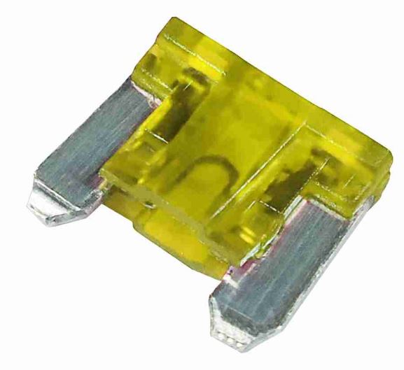 FUSIVEL MINI LAMINA PERFIL BAIXO UNIVEVERSAL 20 AMPERES - DNI317520 DNI