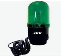LUZ DE SINALIZAÇÃO COM EFEITO ROTATIVO 12/24V COR VERDE - DNI4113 DNI