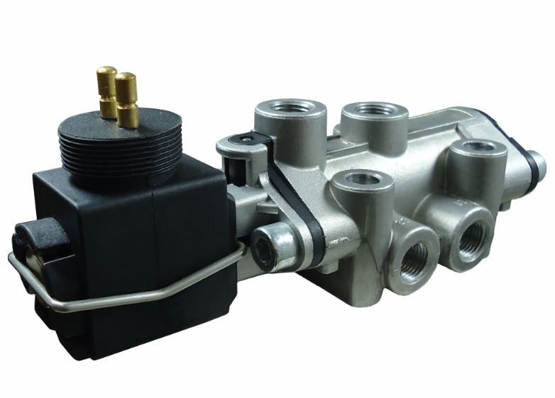 VALVULA SOLENOIDE DE TRANSFERENCIA 24V SEM SUPORTE SCANIA SERIE 3 - DNI7060