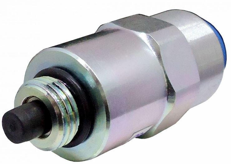 SOLENÓIDE DE PARADA VOLVO 1 BORNE 12V PARA BOMBAS INJETORAS DIESEL - DNI8022 DNI