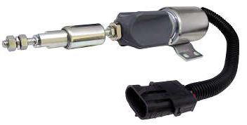SOLENOIDE DE PARADA 03 PINOS 24V COM SUPORTE - 8034 DNI