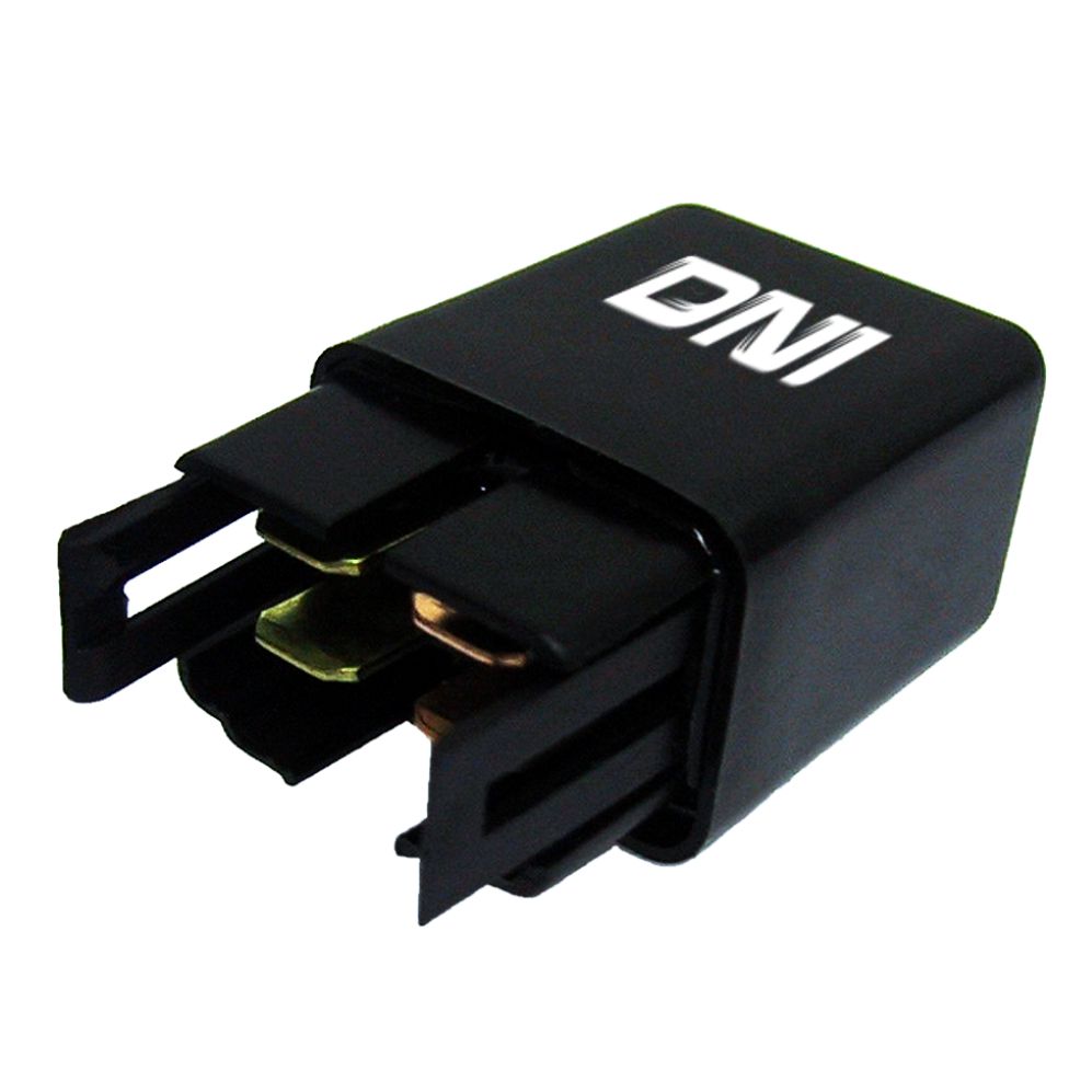 RELE AUXILIAR 12V 4 TERMINAL SEM SUPORTE 30 AMPERES USO GERAL - DNI8114 DNI
