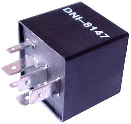 RELÉ AUXILIAR 12V 6 TERMINAIS, SEM SUPORTE - DNI8147 DNI