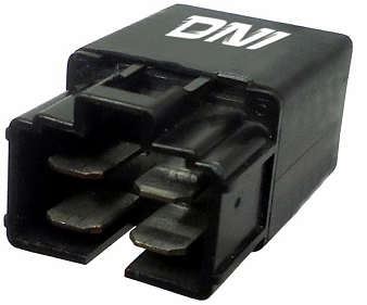 RELÉ AUXILIAR USO GERAL 12V 4 TERMINAIS, SEM SUPORTE 40 AMPERES - DNI8164 DNI