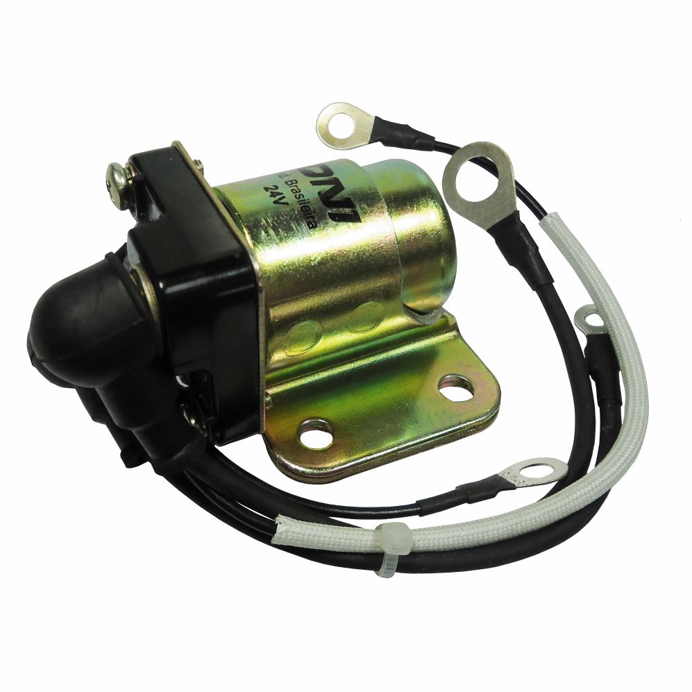 AUXILIAR DE PARTIDA 24V DELCO 28MT 4 BORNES COM CHICOTE PARA MOTOR DE PARTIDA - DNI8177 DNI