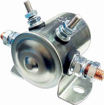 RELÉ AUXILIAR DE PARTIDA 4 BORNES, COM SUPORTE 24V CORPO METÁLICO - DNI8182 DNI