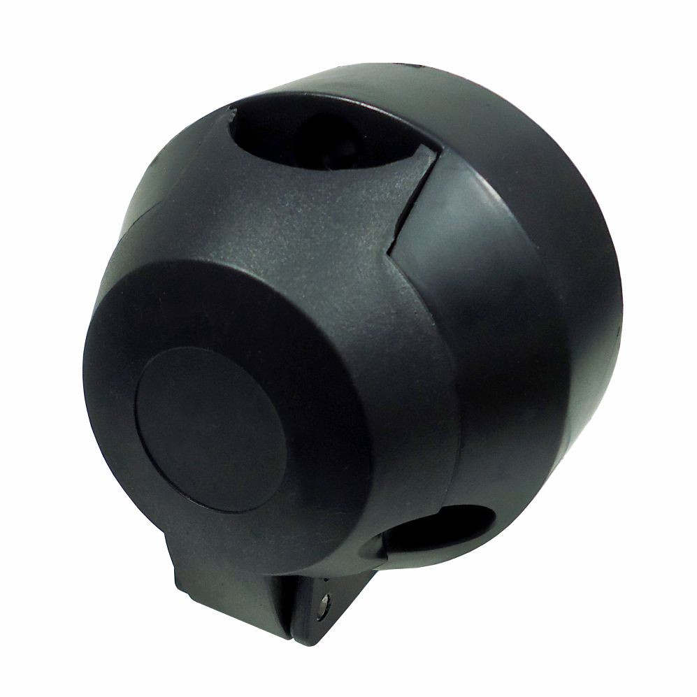 TOMADA ELÉTRICA PARA ENGATE REDONDA 6 POLOS 12 E 24V FÊMEA FIXA - DNI8370  