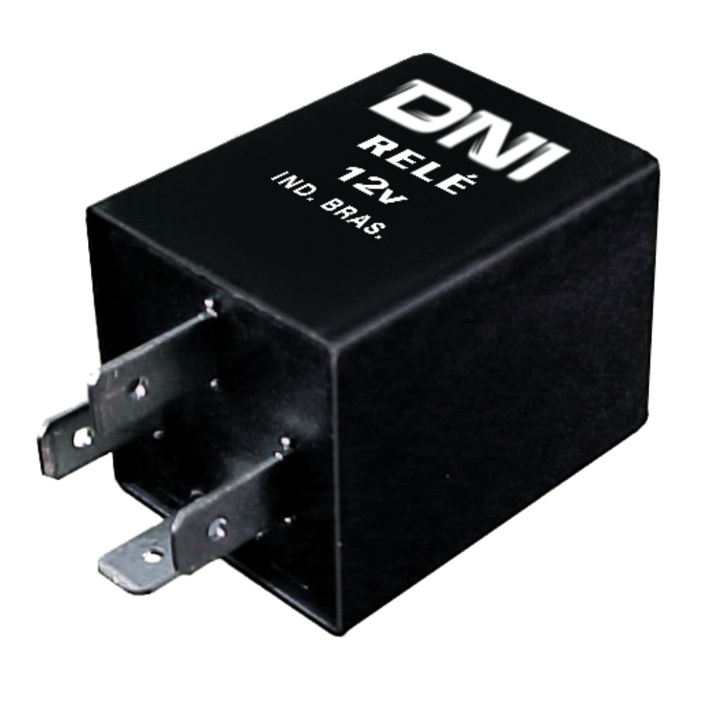 RELÉ DO CONTROLE AR-CONDICIONADO 12V 4 TERMINAIS, SEM SUPORTE - DNI8512 DNI