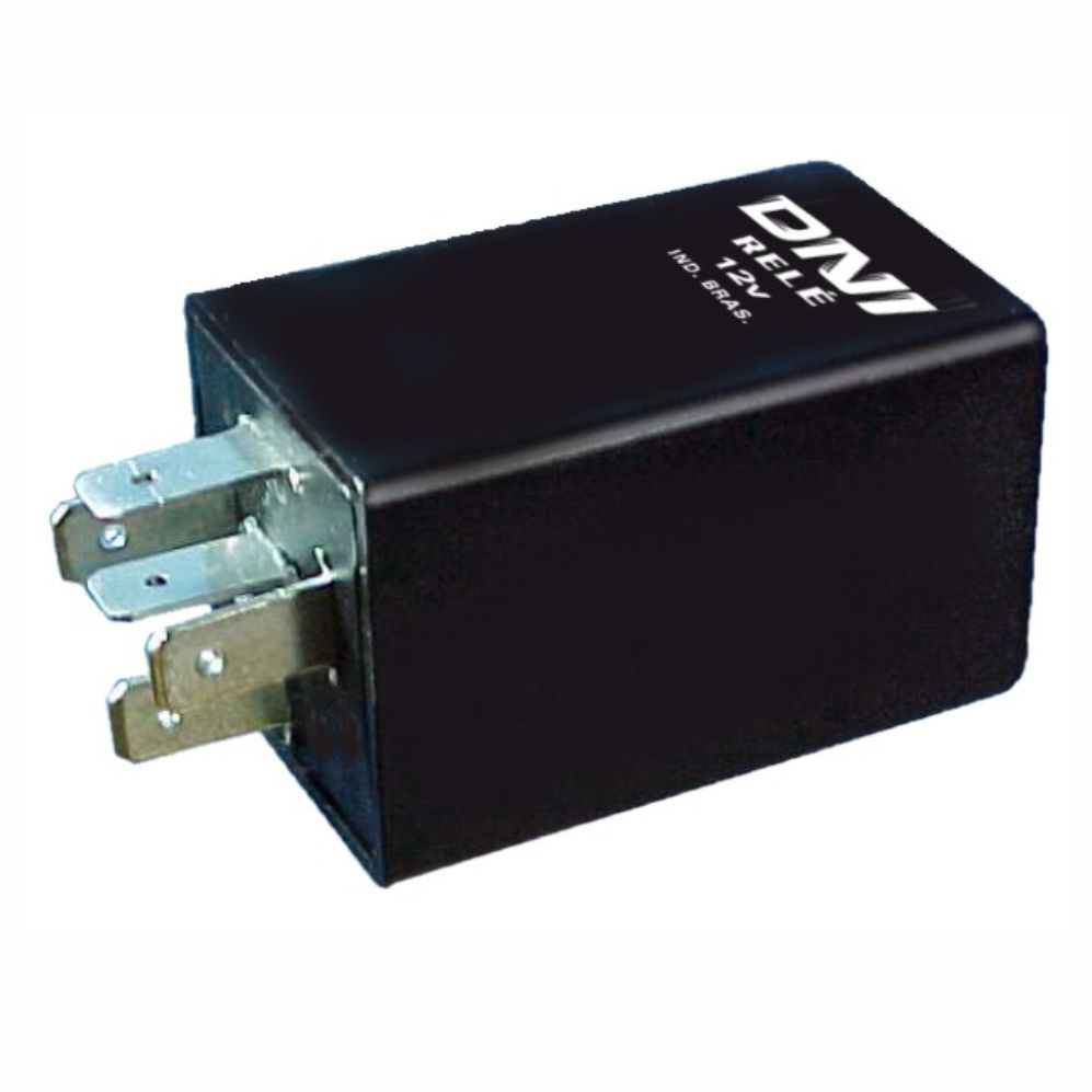 RELÉ TEMPORIZADOR 12V 5 TERMINAIS, SEM SUPORTE - DNI8523 DNI 