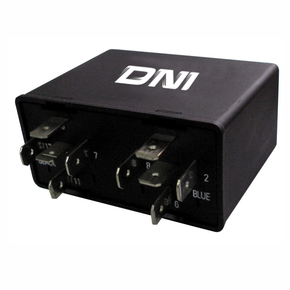 RELÉ INDICADOR DE NÍVEL DE ÁGUA 24V 8 TERMINAIS, COM SUPORTE - DNI8537 DNI