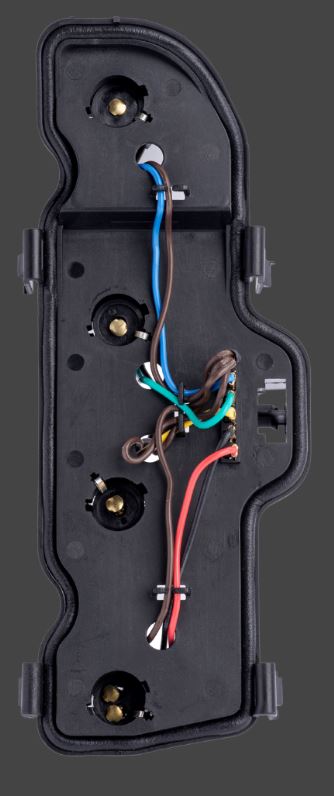 CIRCUITO LANTERNA TRASEIRA LADO DIREITO FIAT STRADA 2006 A 2012 - DP2309 D PAULA