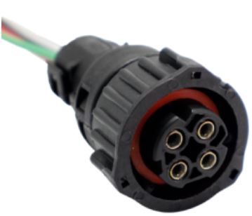 CHICOTE BAIONETA 04 VIAS SENSOR PRESSAO DE OLEO TEMPERATURA MERCEDES-BENZ IVECO SCANIA VOLVO - D PAULA DP4.7664