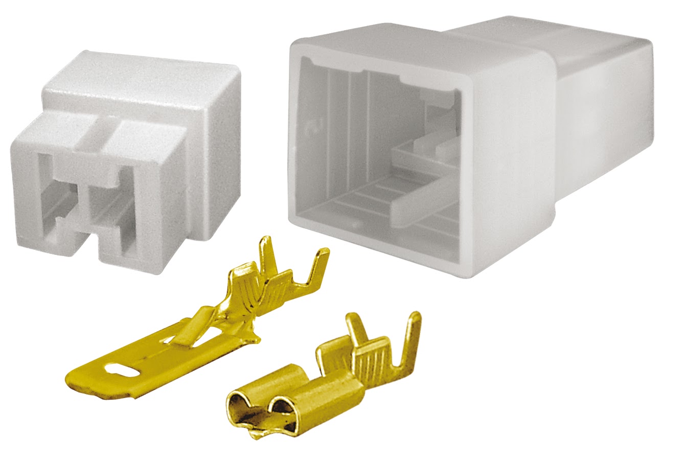 CONECTOR DE 2 VIAS PARALELO 6,3MM - DP7205  