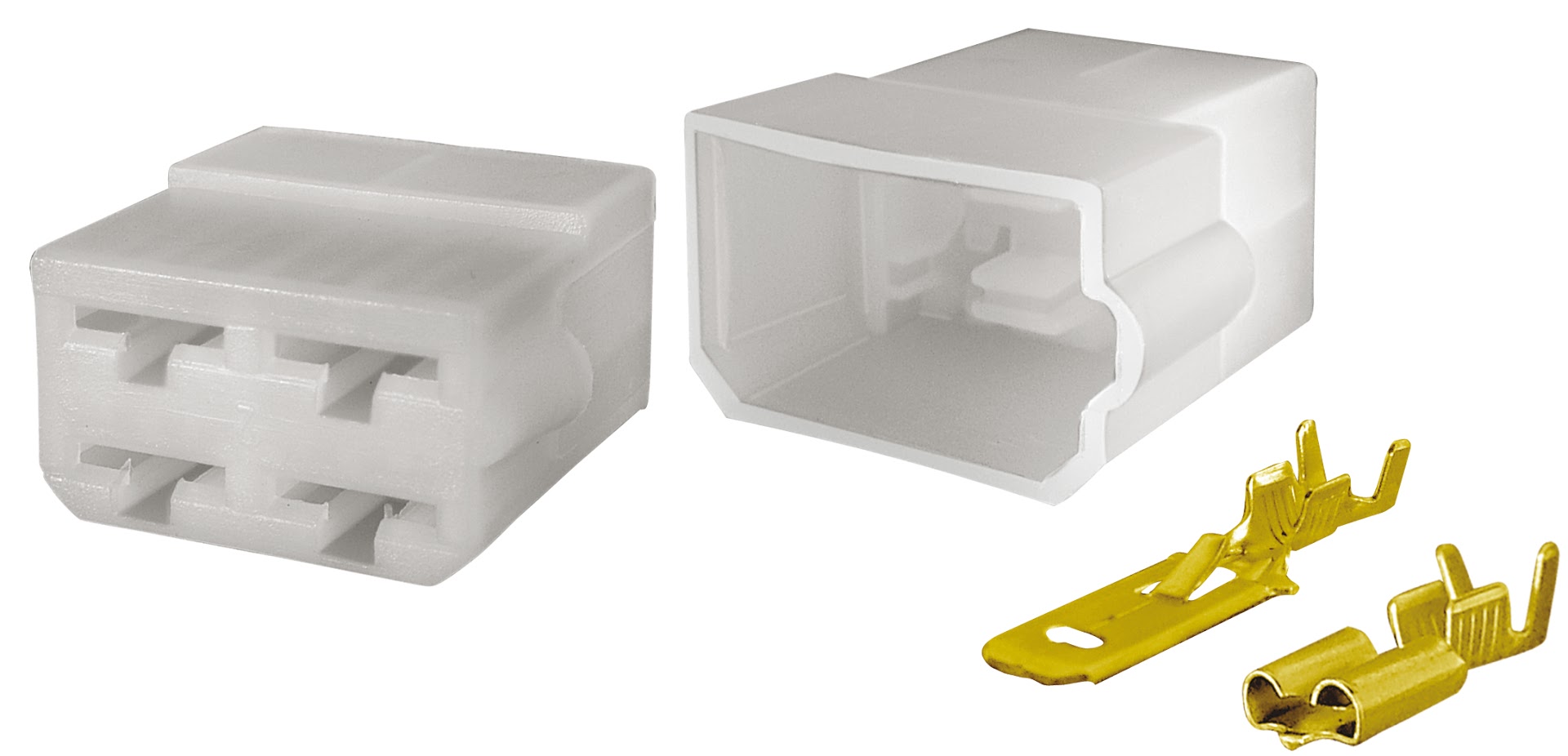 CONECTOR 4VIAS MACH FEMEA KIT C/TERMINA - DP7208  