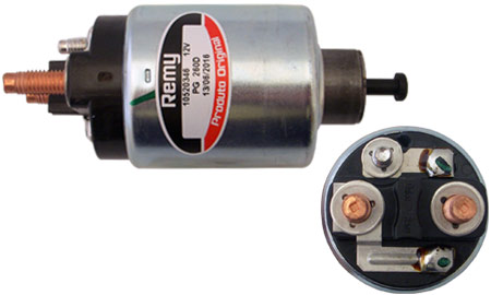 RELE MOTOR PARTIDA 12V DELCO PG260D GM CELTA, PRISMA, CORSA - 10520346 DELCO REMY