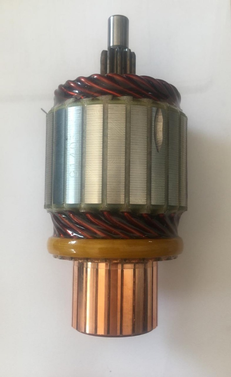 INDUZIDO MOTOR DE PARTIDA DELCO REMY 12V 10 DENTES 109MM GM FIAT ASTRA PALIO - 10525505M DELCO REMY