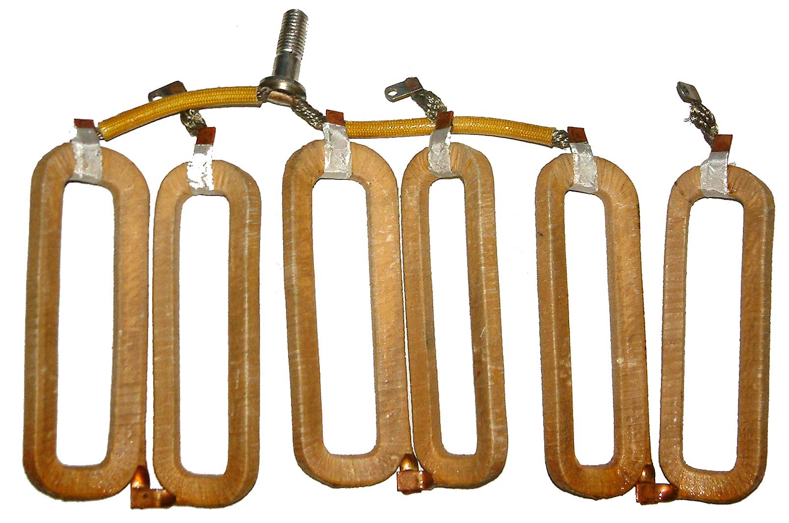 JOGO BOBINA MOTOR PARTIDA 50MT 24V CATERPILLAR - 1945853 DELCO REMY