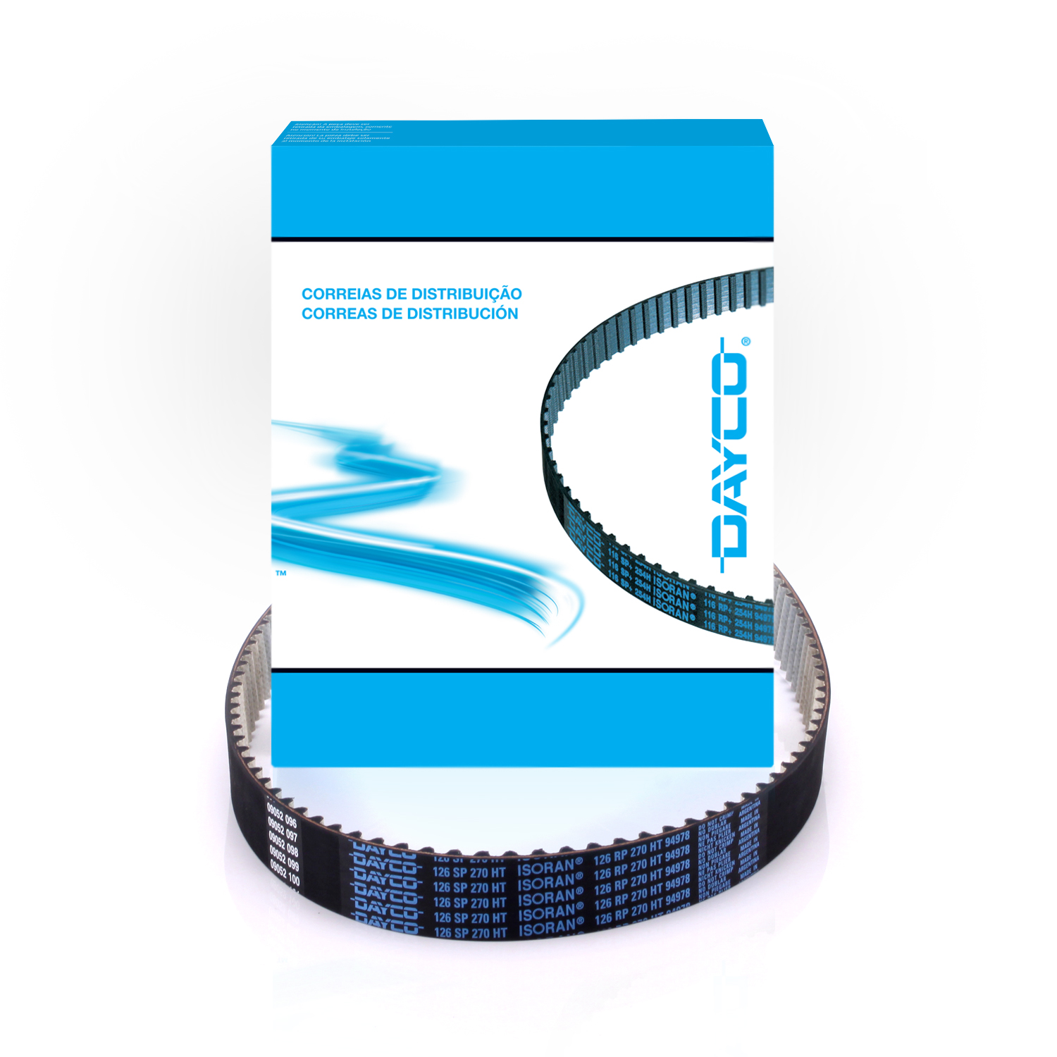 CORREIA DENTADA  135H8P170HNBR - 135H8P170HNBR