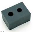 BORRACHA PART MB P/CONEXAO 2 FUROS  - EDA0250  