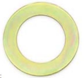 ARRUELA CALCO INDPARTKB BOSCH 1MM - EDA1034  
