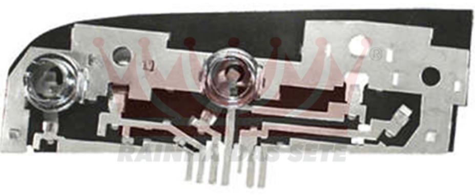 CIRCUITO LANTERNA TRASEIRA FIAT UNO SEM RE LADO DIREITO - ETE1087 RAINHA DAS SETE