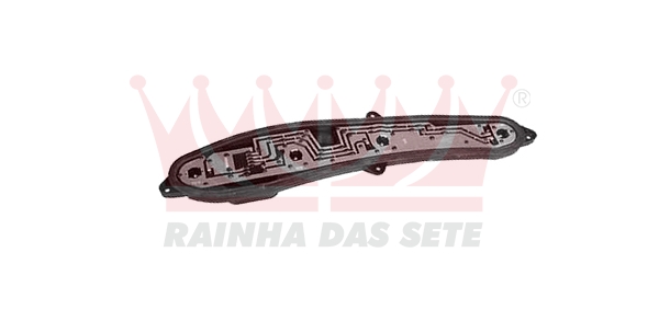 CIRCUITO LANTERNA TRASEIRA L.ESQ DOBLÒ  NOVA FIORINO - 2009 ATÉ 2013 - RAINHA DAS SETE - ETE1111