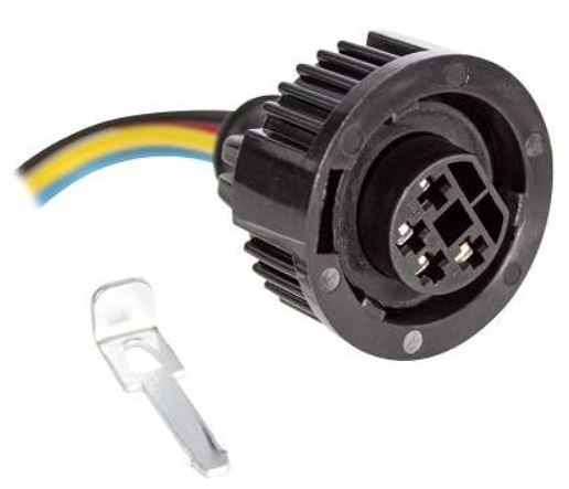 CHICOTE 4 VIAS SENSOR DE VELOCIDADE SCANIA FEMEA - ETE2941 RAINHA DAS SETE