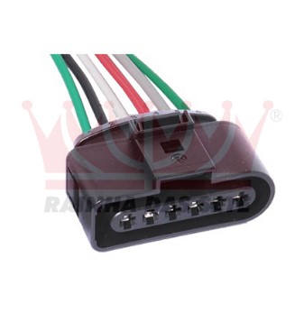 CHICOTE  6 VIAS REPARO BOBINA IGNIÇÃO ELETRÔNICA VOLKSWAGEN GOL G V  SAVEIRO  VOYAGE  FOX  GOLF - ETE5176