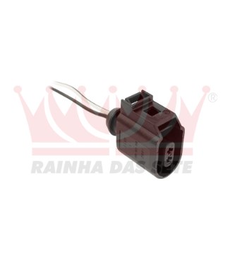 CHICOTE REPARO SENSOR VELOCIDADE  VW  AMAROK  TIGUAN GOLF JETA PASSAT - 2 VIAS - FEMEA - 1.5MM ETE5378